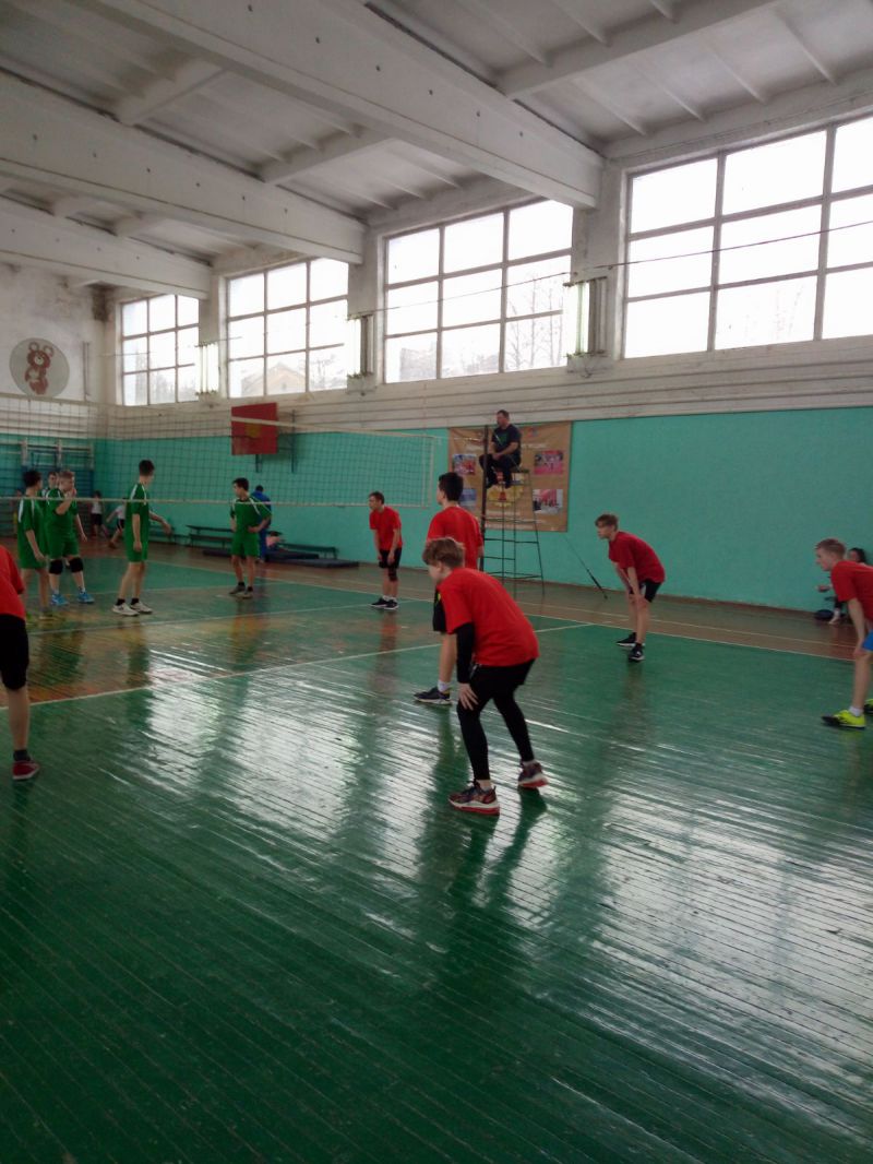 Муниципальный этап соревнований по волейболу (17.03.2021)